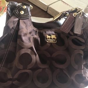 Authentic Coach Bag Brown